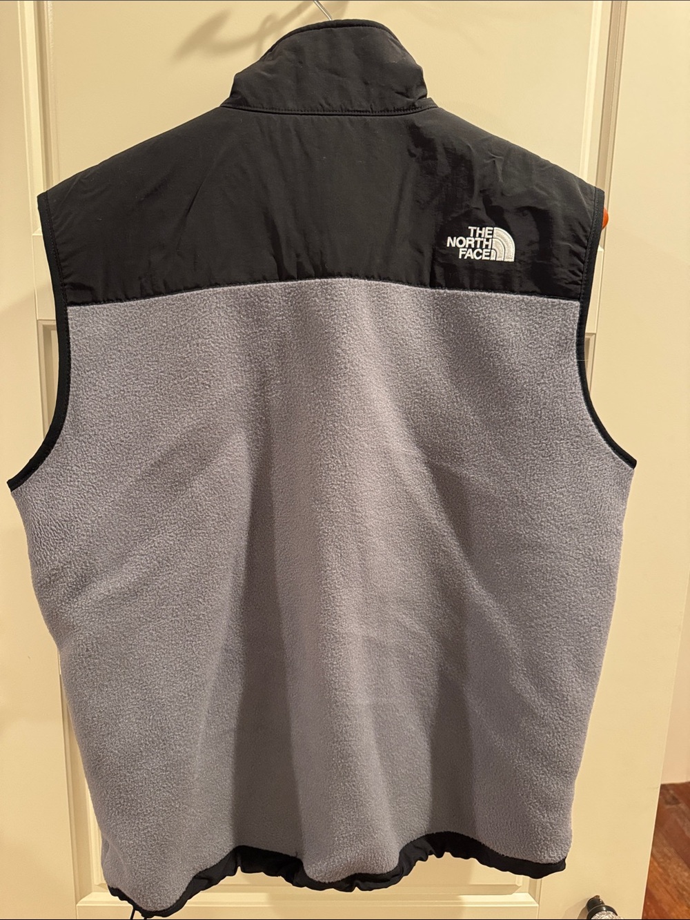 The North Face Men’s Black and Light Gray Fleece Vest - Picture 5 of 5